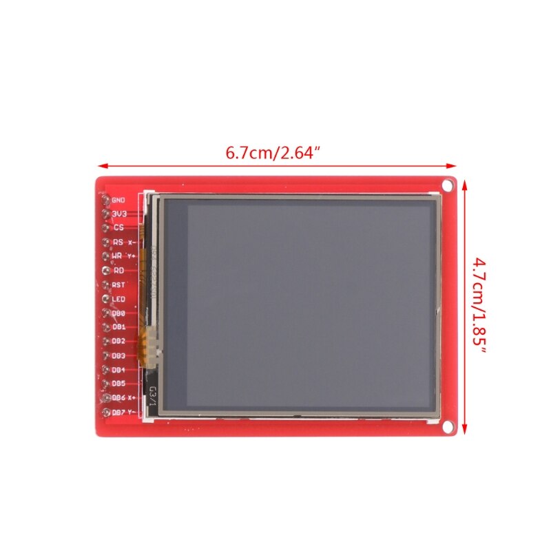 2.2&quot; TFT LCD Touch Screen Breakout Board Module w/ Touch Pen For Arduino