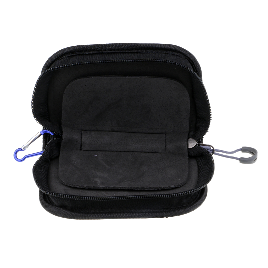 Multi-Purpose Durable Fishing Spoon Lures Tackle Bag Case Spinner Box Waterproof Attach to Vest Backpack Nylon Fabric Spoon Bag