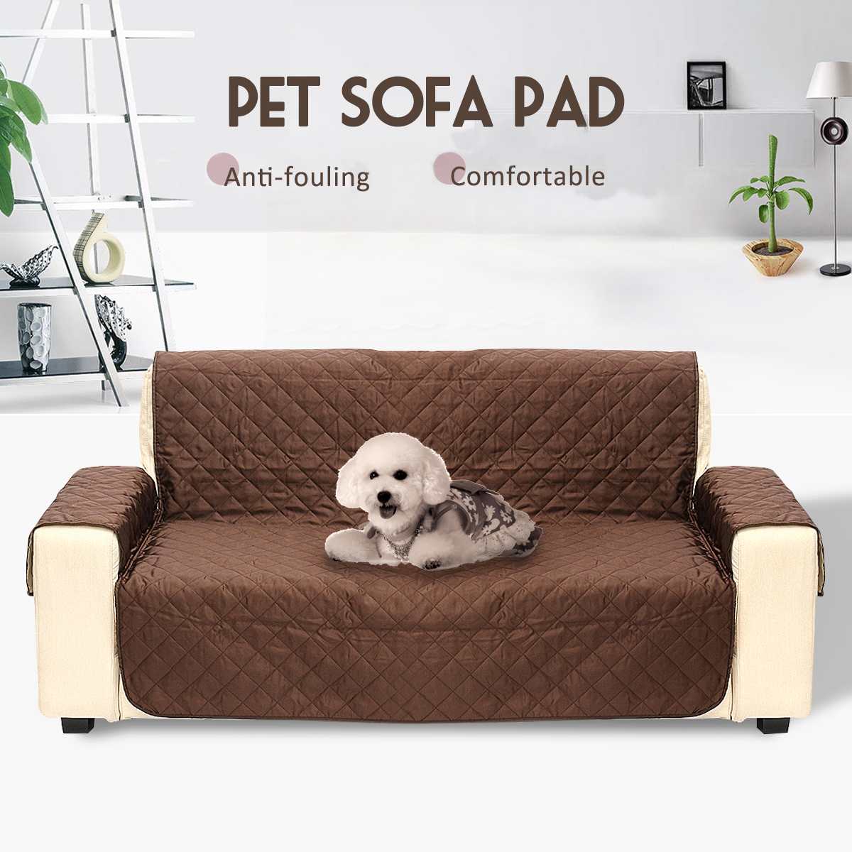 1/2 Zits Huisdier Sofa Cover Hond Kat Sofa Meubelen Couch Beschermende Pad Non Slip Anti Fouling Armsteun Kussenovertrekken Protector Deken