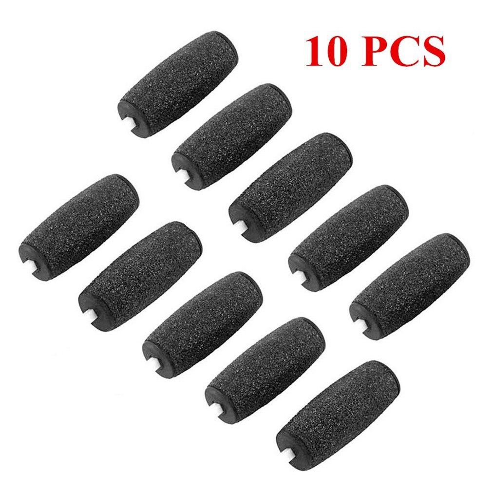 10Pcs Dull Poolse Voetverzorging Tool Heads Hard Skin Remover Vullingen Vervanging Rollen Voor Scholls Bestand Voeten Care Tool puntenslijper: FBMJK4801