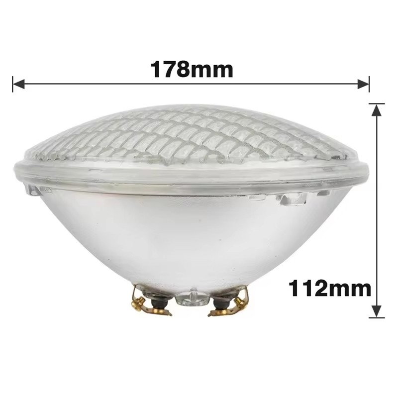 Lámpara subacuática PAR56, 12V, 18W, 35W, 54W, luz de Piscina Fría/cálida/RGB, foco LED impermeable para Piscina