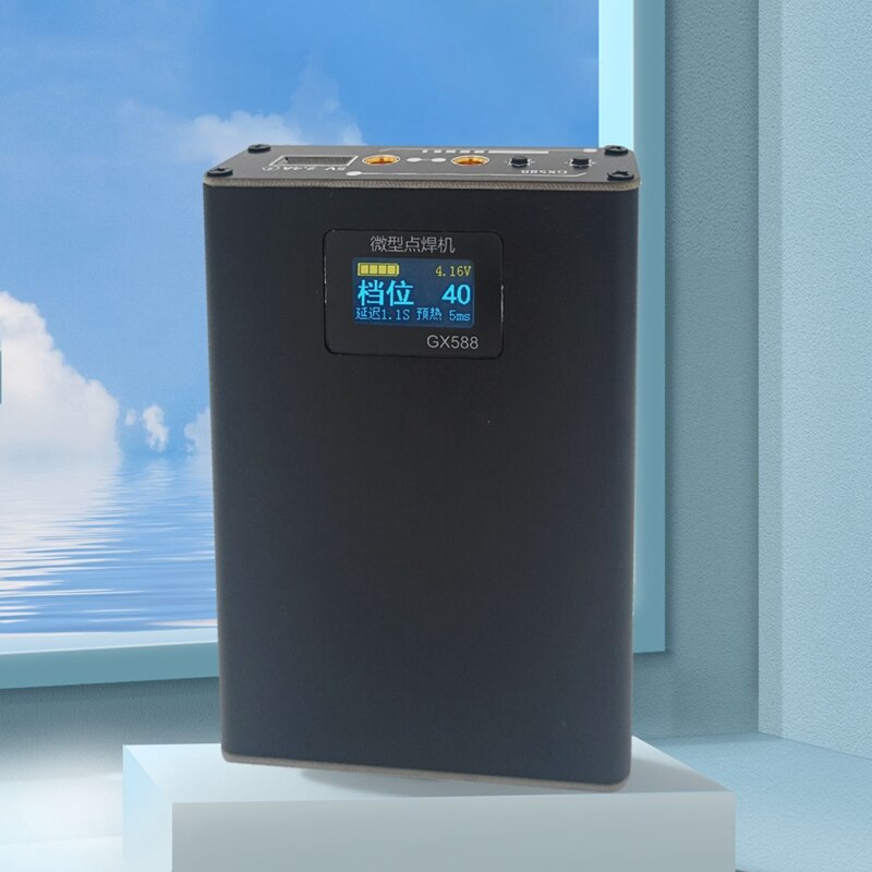 OLED Handheld Portable Mini Spot Welding Machine Diy Full Set Of Accessories