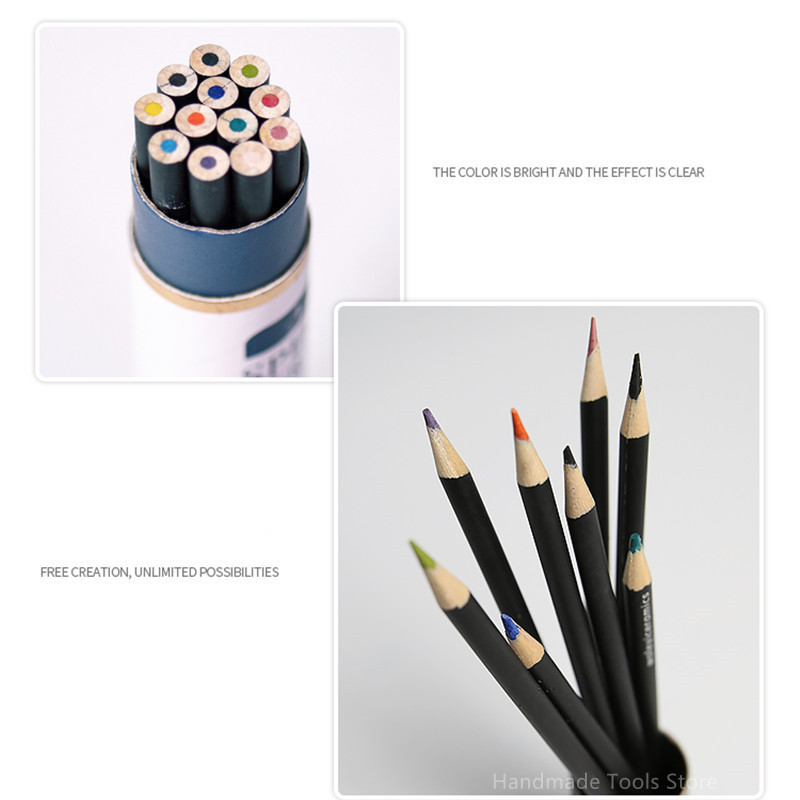 Lápices de colores para pintar y colorear, arcilla de cerámica esmaltada a mano, bricolaje, herramientas para colorear, 1 unidad