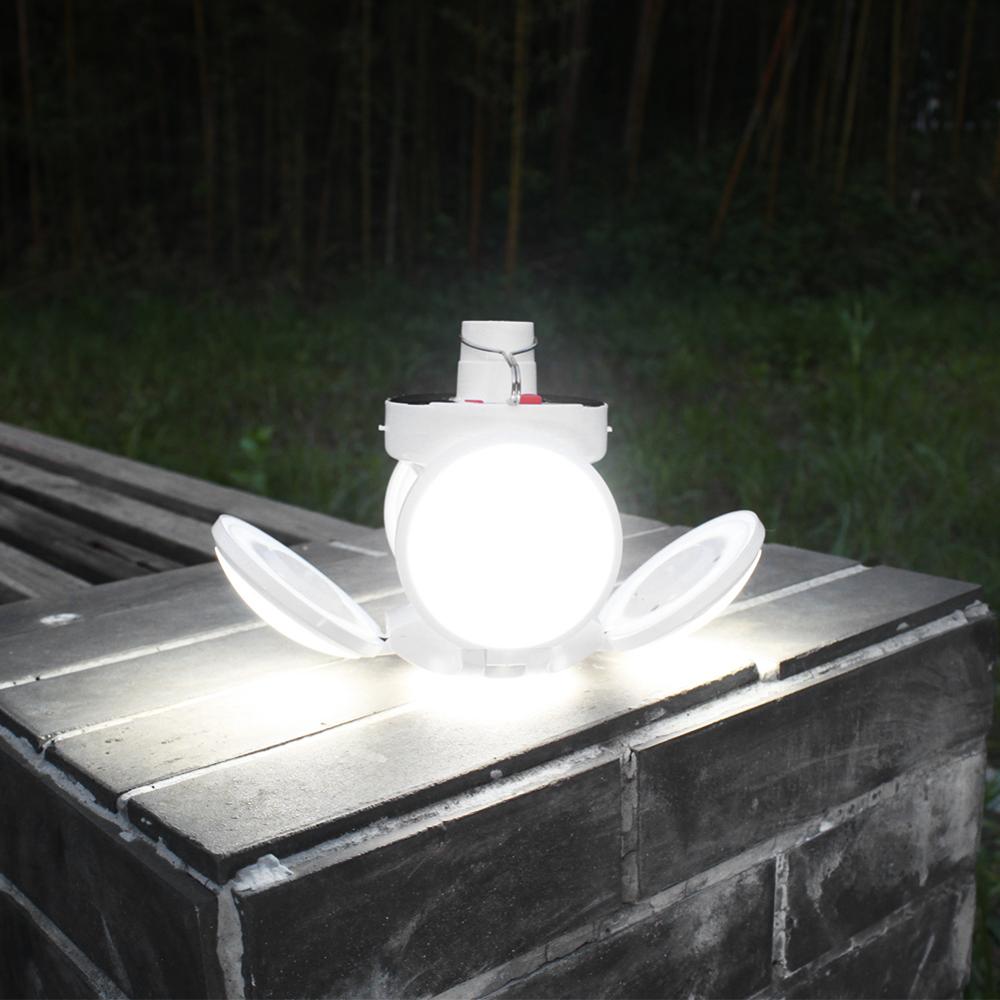 Waterdichte Opvouwbare Outdoor Camping Tent Opknoping Licht 45 Led Solar Lamp Outdoor Decoratieve Loopbrug Werklampen