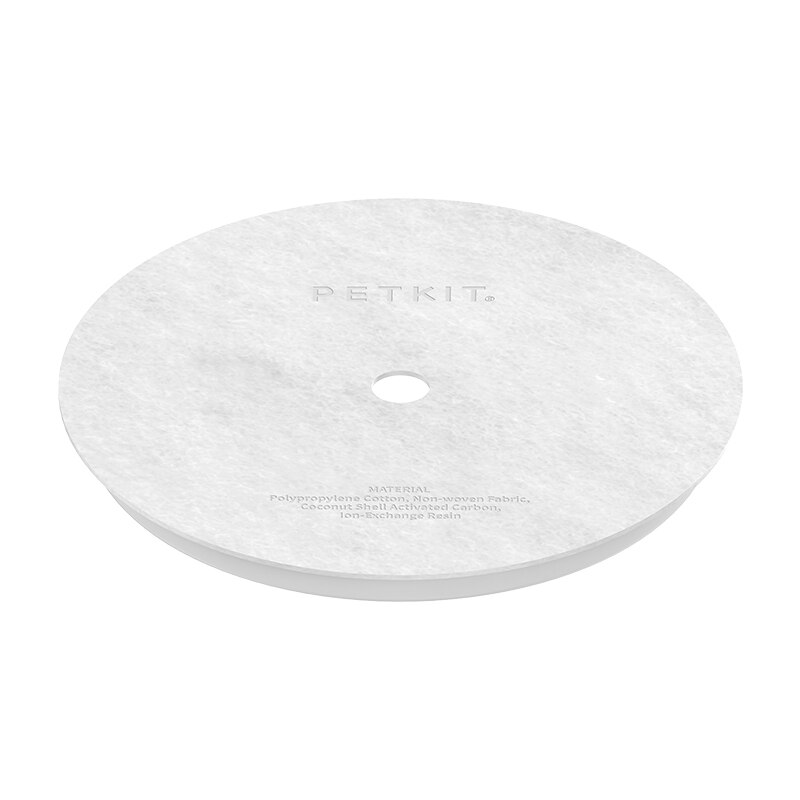 PETKIT-unidades de filtro para fuente de agua EVERSWEET 2 y 3, filtros de repuesto (5 uds), Kit de limpieza, suministros para mascotas: 1 pcs filter
