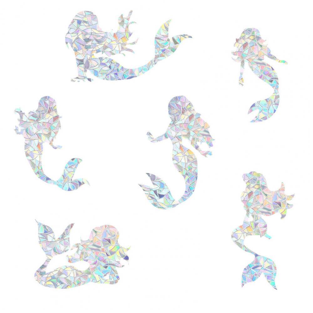 Langdurige 1 Set Mode Scheurbestendig Zon Catcher Raamstickers Multicolor Sticker Decal Innovatieve Voor Woonkamer: H