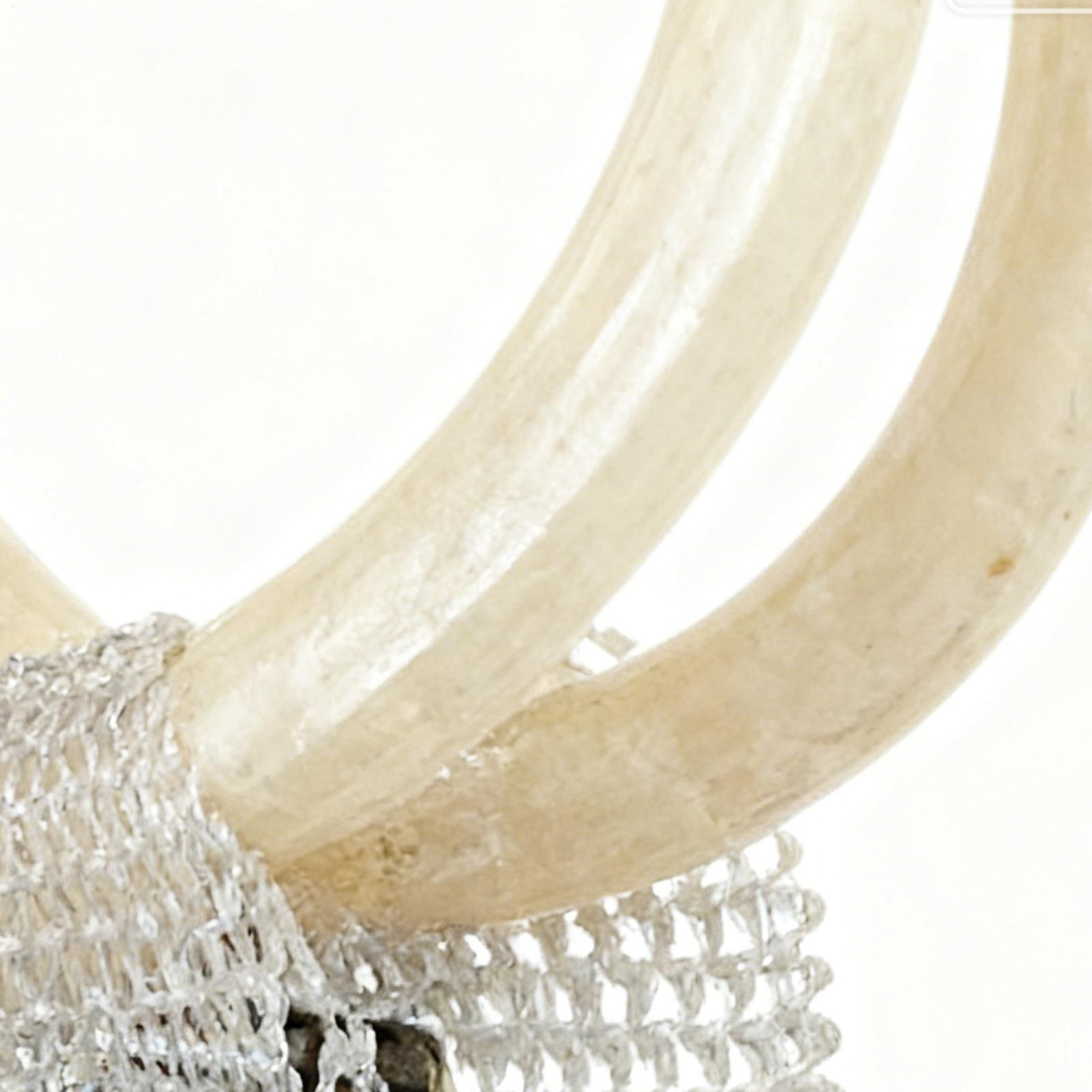 Draagtas voor wijnflessen, draagbaar, herbruikbaar, met mesh hoes en hars handvat, voor reizen, picknick, Kerstmis, verhuizing