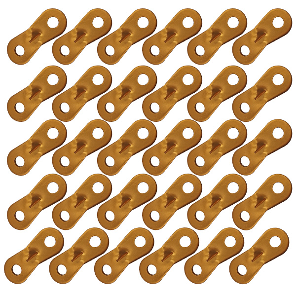 30 st camping tält rep fästelement kugglinje spänning förtält linjustering tält tillbehör rep åtdragning stopper spänne: Mång