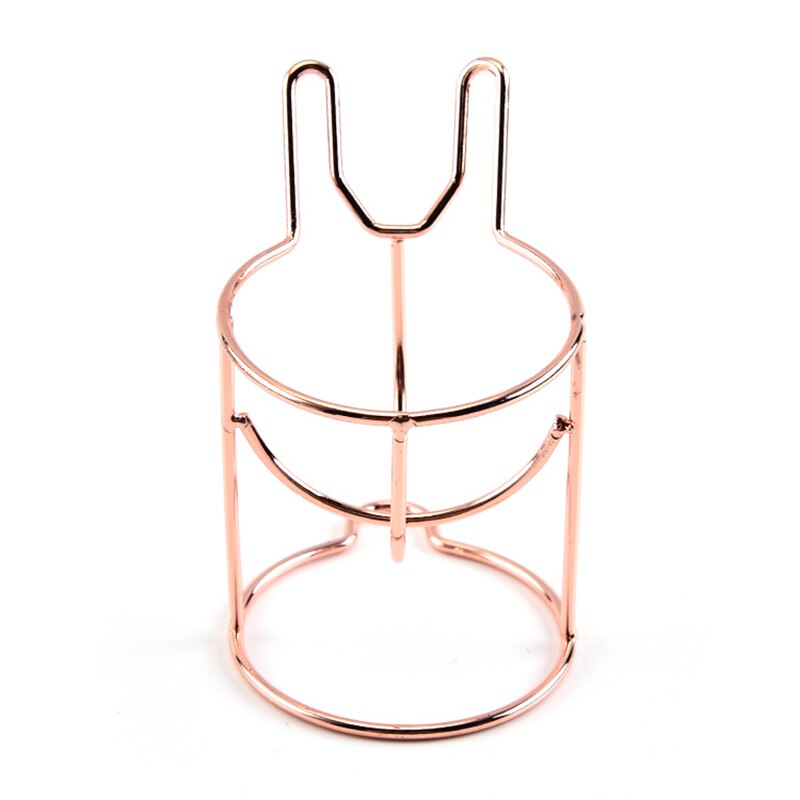 Sminkpuff torkställ puder smink äggsvamp hållare hängare svamp torkställ hållare makeup beaty tool: Kanin