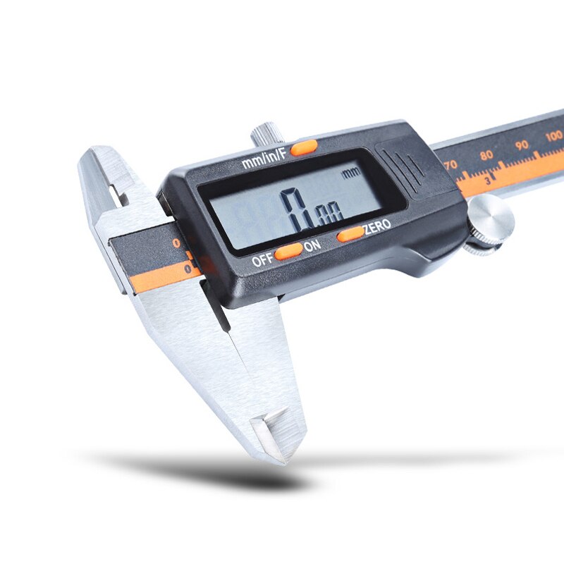 Stainless Steel Digital LCD Display Vernier Caliper 150mm Fraction MM Inch High Precision Stainless Steel Vernier Caliper