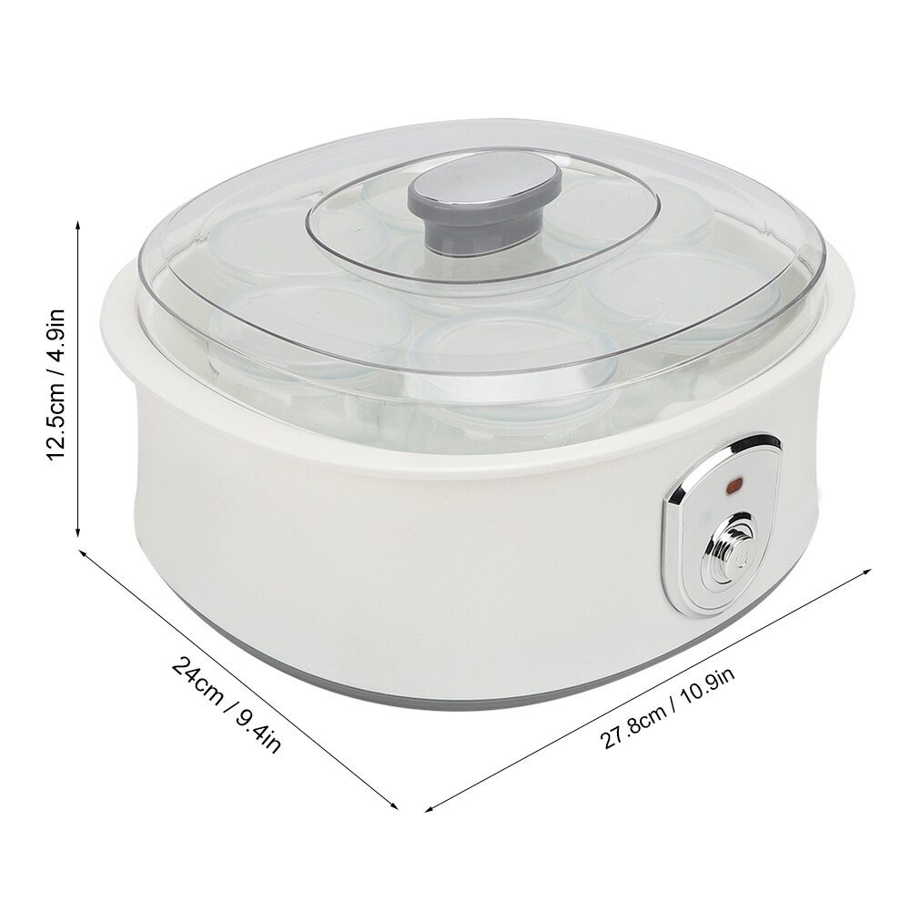 Máquina automática para hacer yogur de 1,5 l, fermentador de temperatura constante para uso doméstico, cocina de 220-240V