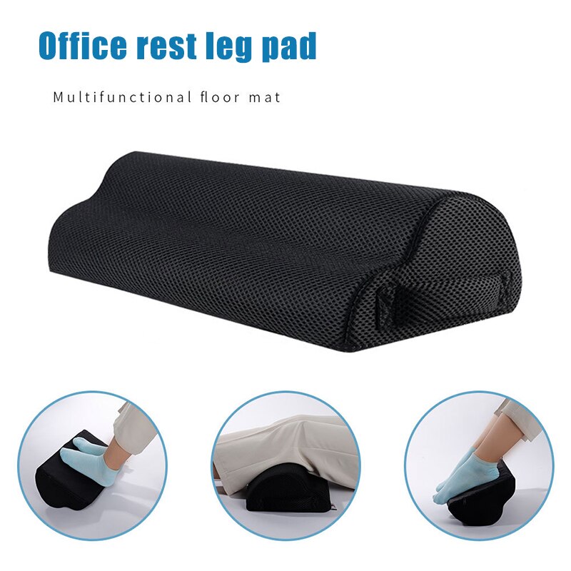 Comfort Office Foot Rest Under Desk Sponge Curve Non-Slip Bottom Foot Pad Health99: Default Title