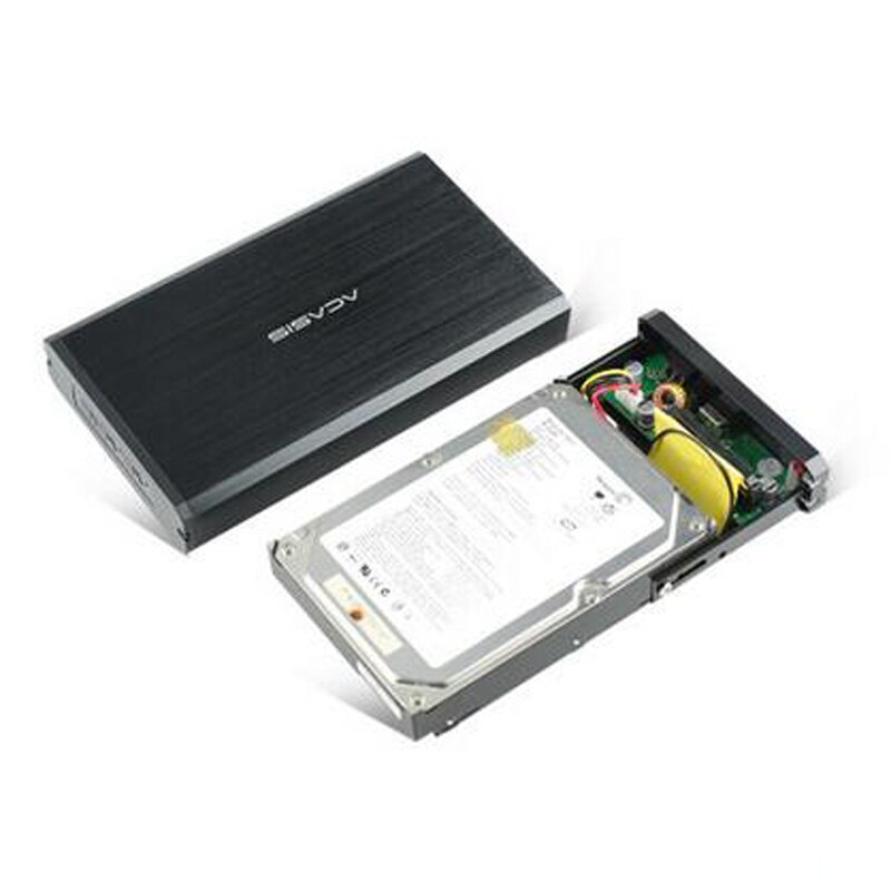 ACASIS BA-06USI USB 2.0SSD Mobile hard disk Box Dual Using SATA &amp; IDE Interface 3.5 inch Universal HDD Enclosure aluminum alloy