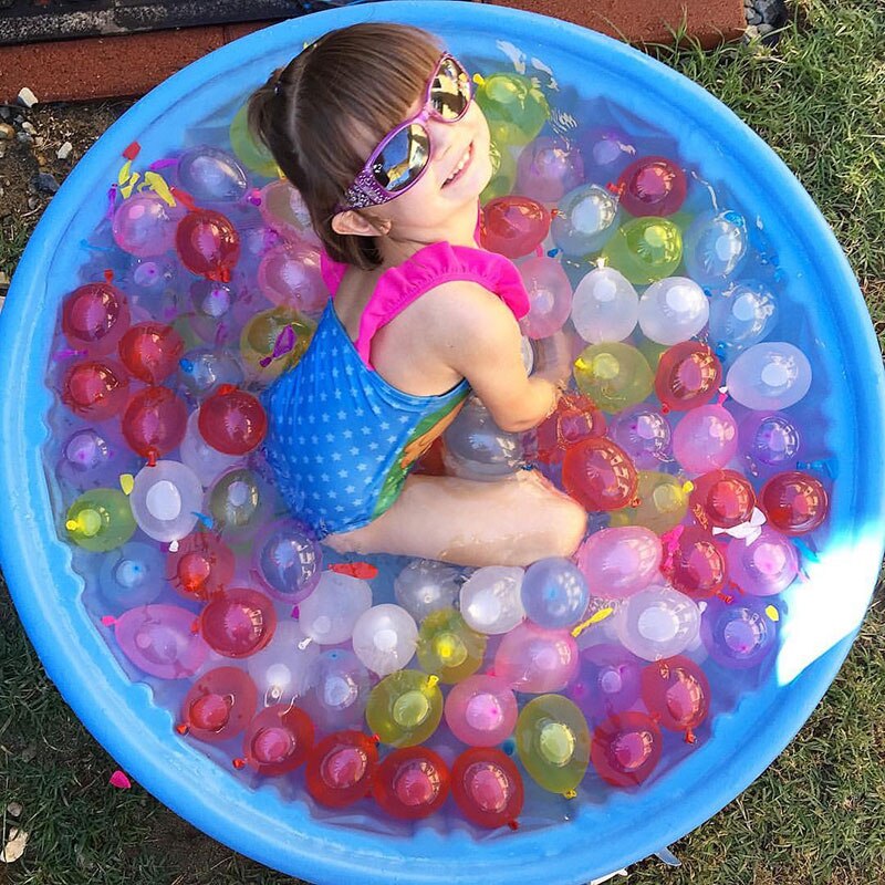 10 stücke Wasser Ballon Aufblasbare Spielzeug draussen Spielzeug Wasser Sommer Spielzeug Strand Rasen Ball Spielzeug freundlicher Umweltschutz