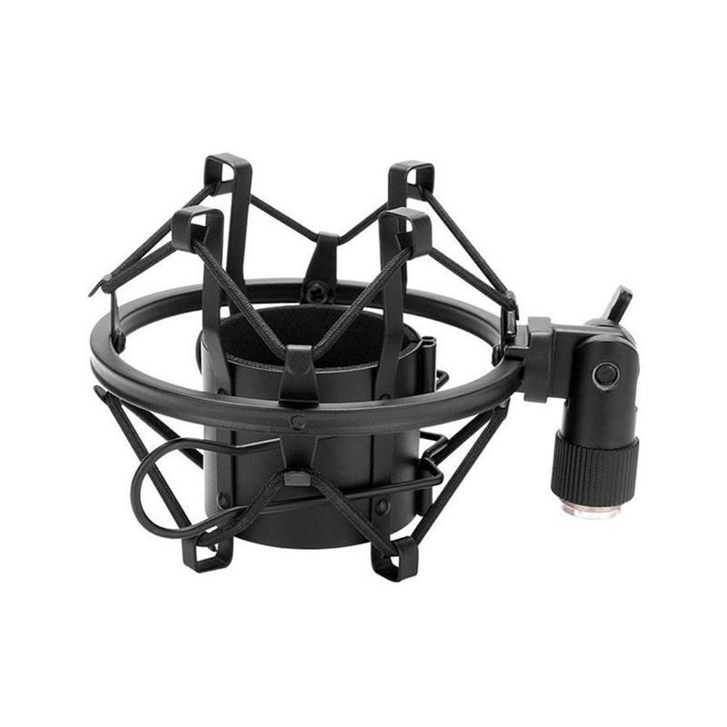 Metal Microphone Shock Mount Reduce Noise Clip Shockproof Studio Recording Mic Holder Metal Bracket 1pc