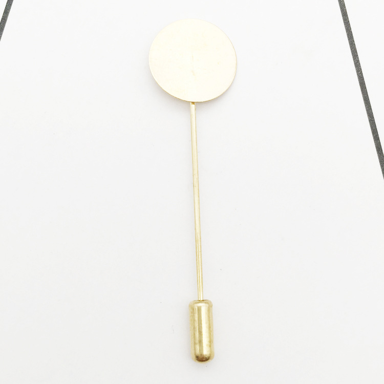 10 st diy boutonnieres kavaj brosch stift pärla kavaj klänning smycken gör tillbehör plagg stift bas tom bricka broscher  d147