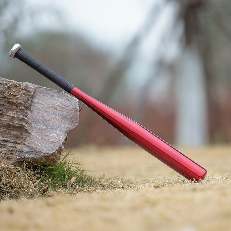 Los bates de béisbol de aluminio están disponibles en una variedad de colores: red / 30 pulgadas (75-76 cm)