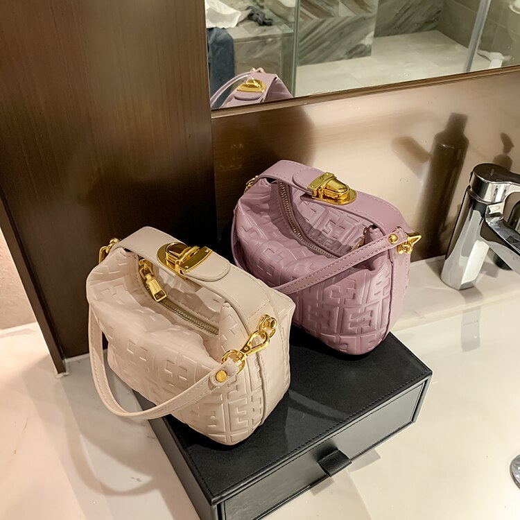 Crocodile modèle sac de selle en cuir femmes concepteur sac à main carré serrure épaule sac de messager