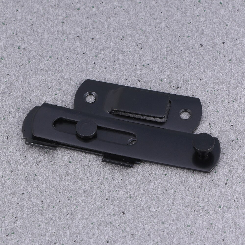 2pcs Stainless Steel Rust-proof Door Hasp Gate Latches Safety Door Lock for Doors Windows Cabinets Gates Furniture