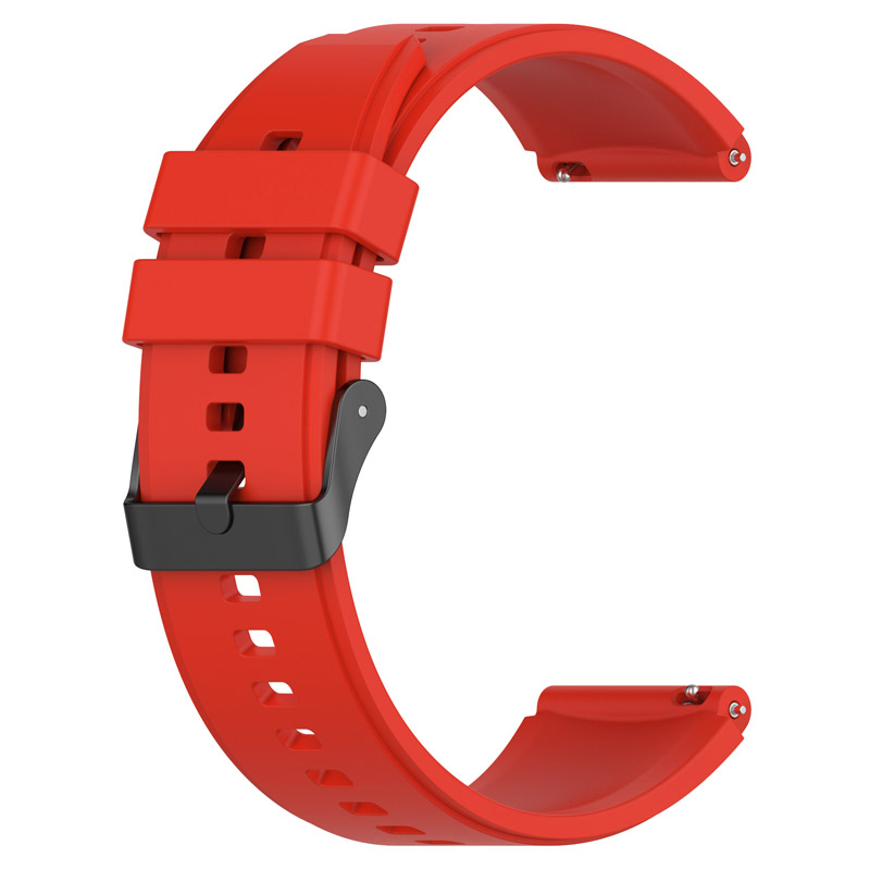 22mm Armband Für Xiaomi Mi uhr Silikon Smartwatch Gürtel Armband Für Xiaomi S1/color2 sport Silikon Ersatz band: XXL / Red black