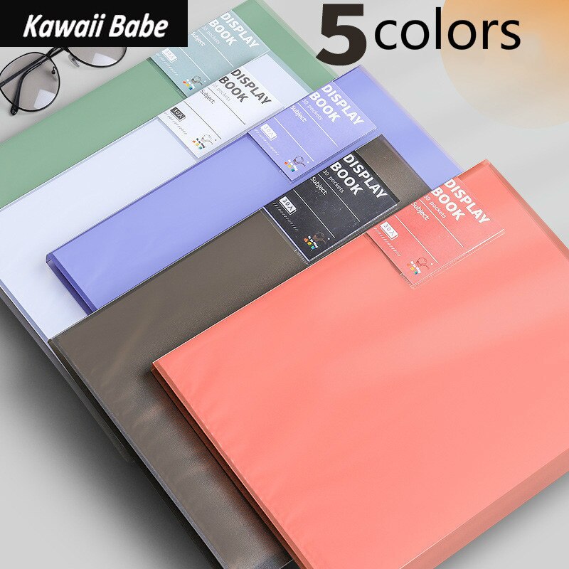 Desk Organizer File Folder 30 40 60 80 Pages A4 Size Piano Music Sheet Document Folder Storage Organizer School Office Supplies