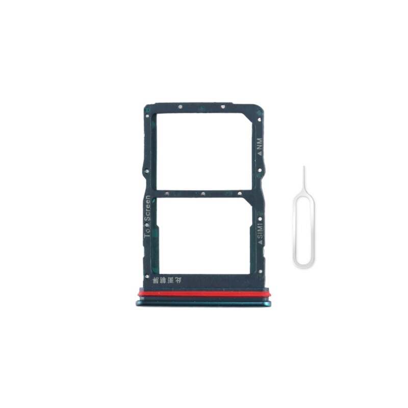 Replacement Parts For Honor 30S CDY-NX9A AN90 For Huawei Nova 7 SE CDY-NX9B Sim Card Tray Slot Holder SD Card Memory Tray: green