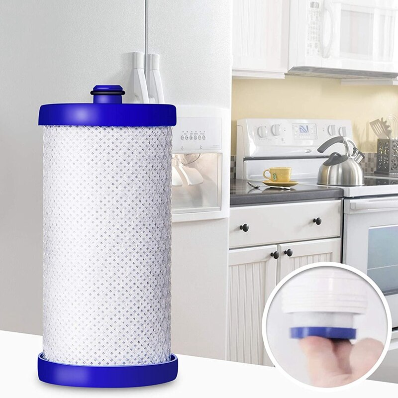 2Pcs Filters WF1CB Refrigerator Water Filter Replacement for WF1CB, WFCB, RG100, NGRG2000, WF284, 9910, 469906, 469910