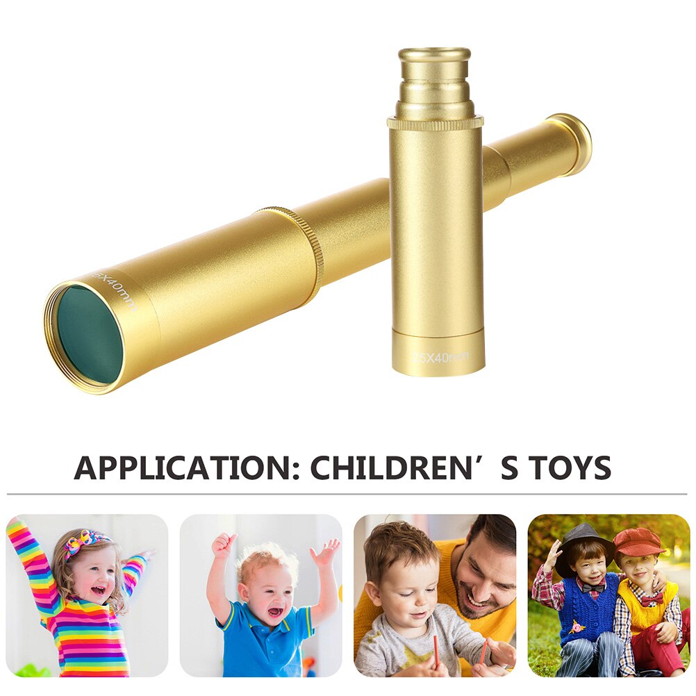 Handheld Pirate Monocular Telescope Kids Telescope Collapsible Monocular
