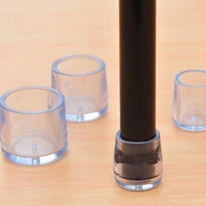 Chair Leg Caps Rubber Feet Protector Pads Furniture Table Covers Socks Hole Plugs Dust Cover Furniture Leveling Feet System