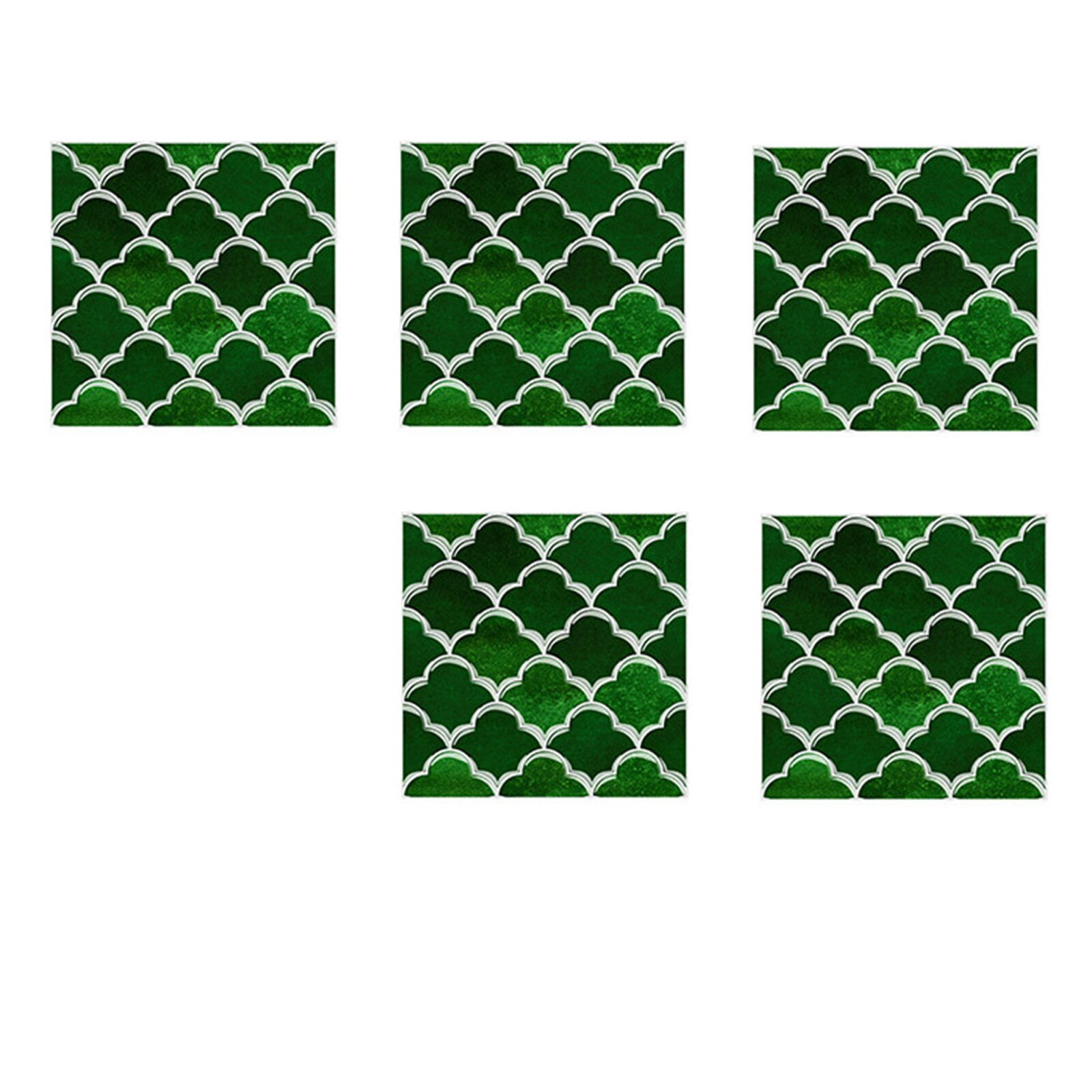 Mozaïek Tegel Zelfklevende Muur Sticker 5Pcs 10X10Cm Keuken Behang Muurschilderingen Waterdicht Stickers Woonkamer badkamer Decoratie: D