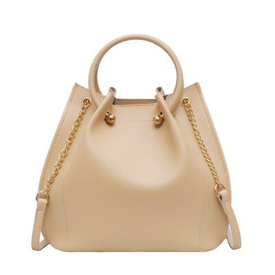 Ladsoul kvinner veske pu lær kvinner skuldervesker kjente merkevarer kvinner vesker damer uformelt sekk en hoved: kaki