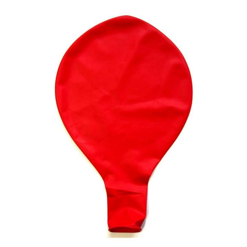 1 Pc Giant Ballon 36 Inch Kleurrijke Ronde Latex Ballonnen Helium Inflable Wedding Verjaardagsfeestje Grote Ballon Decoratie: big red