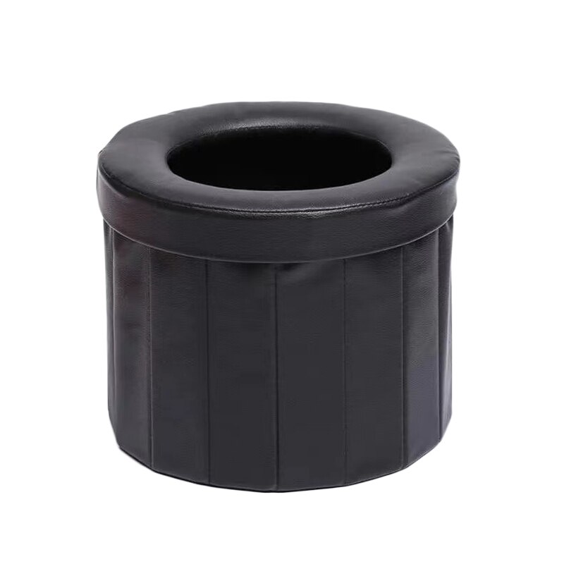 Portable Toilet Seat Folding Travel Commode Toilet Outdoor Travel Camping Car Folding Potty Toilet Supplies: Medium