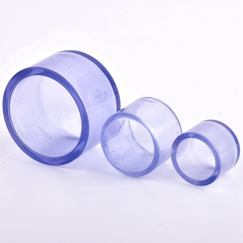1~3Pcs 20~90mm UPVC End Cap PVC Pipe End Connector Watering Irrigation Water Tube Plug Cap Garden Aquarium Fish Tank Adapter