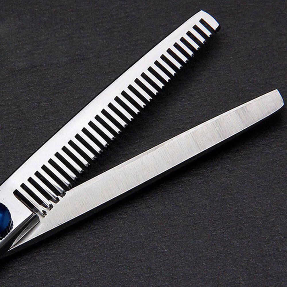 6.0 tommer frisørsaks hårskæresaks sæt barber saks salon hjem hår styling værktøj
