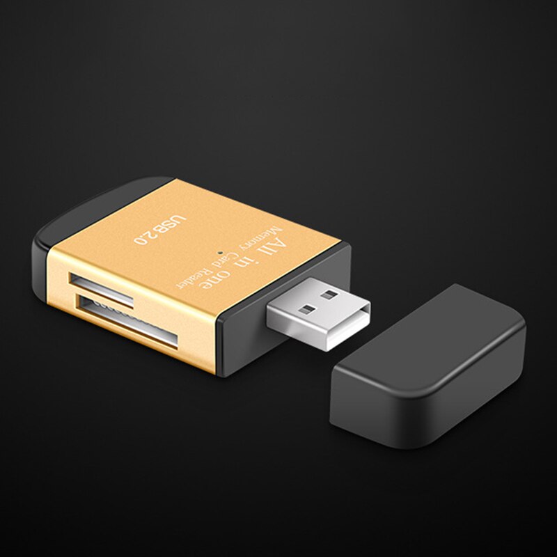 Computer Accessories Multi-Function 4 In 1 Card Reader TF SD Card Reader