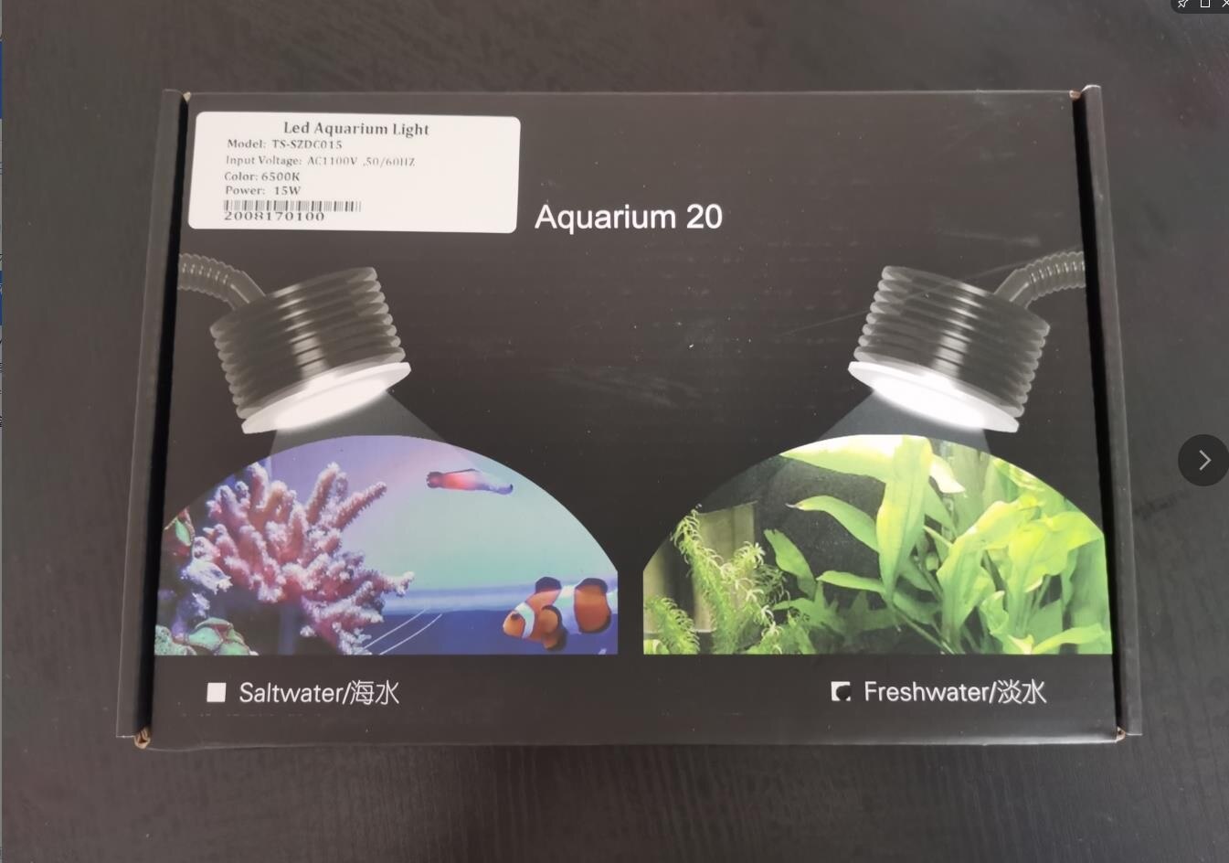 15w Led Lighting Dimmable Tank Lights With Gooseneck For Fish Tank Refugium Underwater Aquario Lamp Aquariums Decor Lighting#35