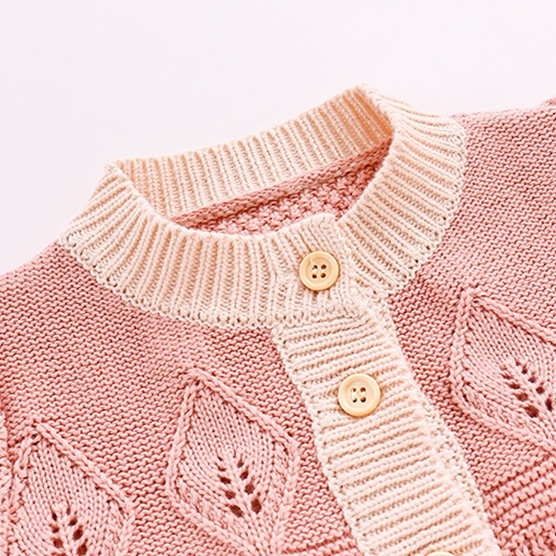 Kinderen Gebreide Warme Trui Herfst Winter Mode Meisjes Lange Mouwen Wollen Kleuraanpassing Jas Kindje Vest Kleding