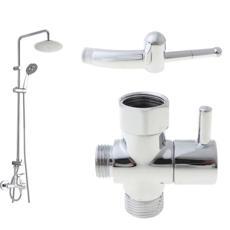 Handheld Bidet Sproeier Set Verstelbare Abs Veldspuit & Messing T-Adapter Draagbare Douche Sproeier Voor Badkamer Doek Luier