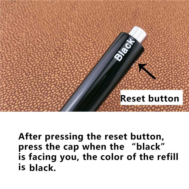 luxury ballpoint pens for writing School Office supplies student teacher Multifunctional pen 3 ink colors in 1 pen