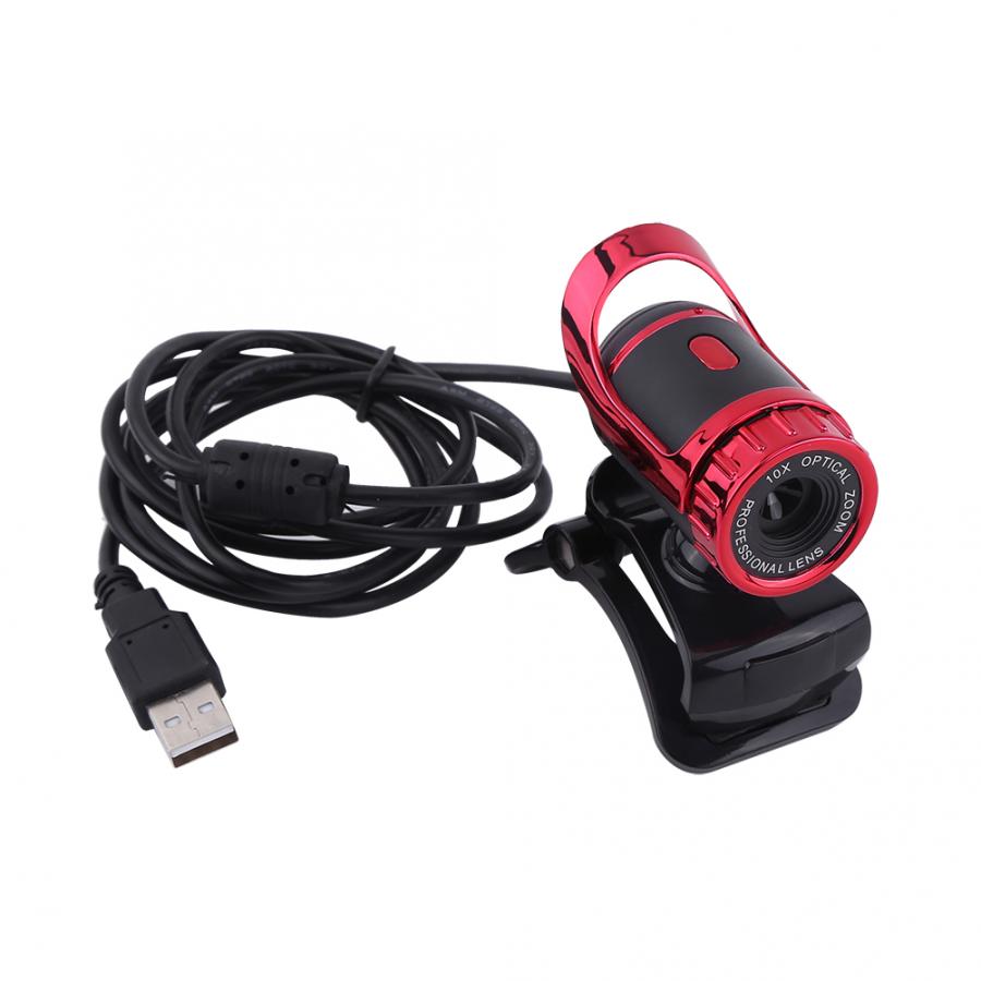 Usb-kamera (usb 2.0 ), 12m Pixel, Clip-an-webcam,  hd 360 ° drehbarer ständer, integriertes mikrofon für pc, webcam-abdeckung: verrotten