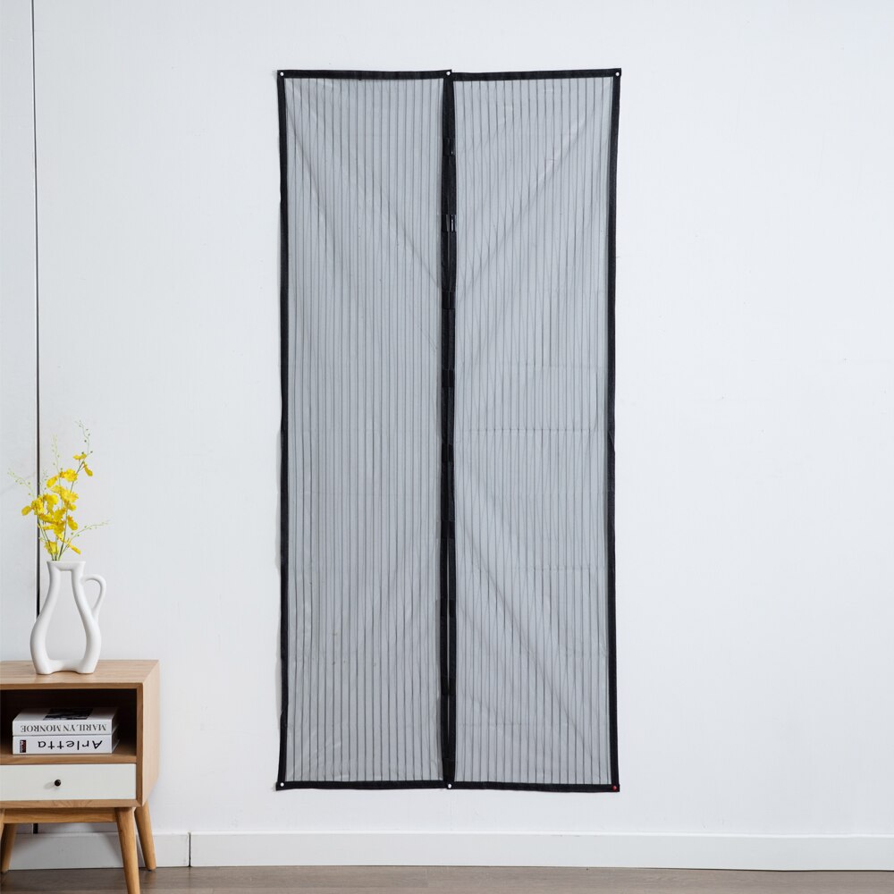Summer Anti Mosquito Insect Fly Bug Curtains Magnetic Net Mesh Automatic Closing Door Screen Curtain for Kitchen Balcony Bedroom