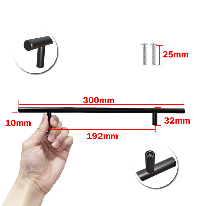 Cupboard Handle Brushed Stainless Steel Kitchen Cabinet Door Knob Kitchen Handle Furniture Drawer Pulls Bar Handle Pull Hardware: Aquamarine