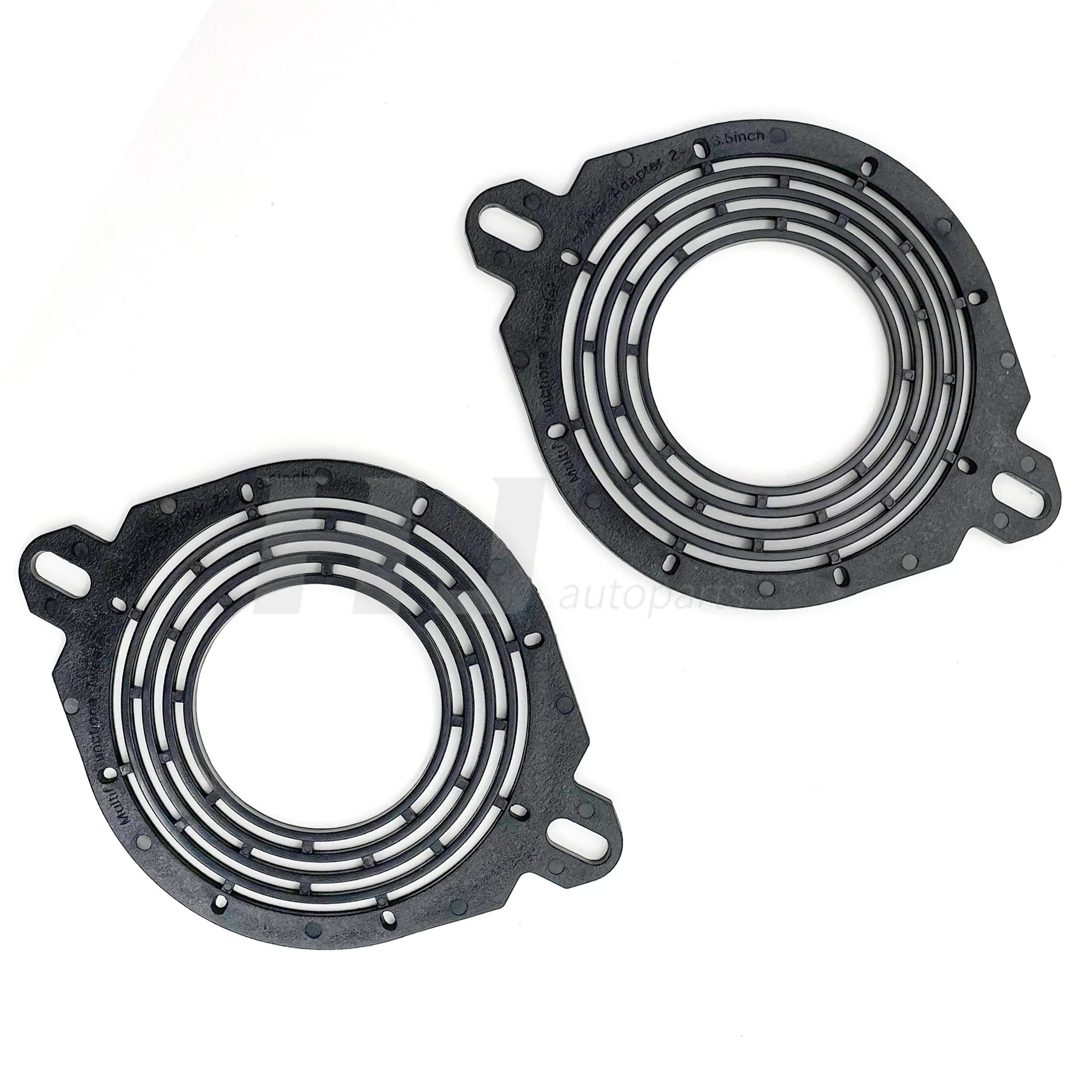 1pair Car Tweeter Midrange Speaker Mount Spacer Bracket Holder for Car Dashboard Multif Unctiona Adapter for 2-3.5 Inch Tweeter