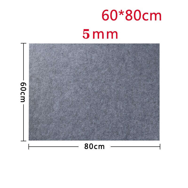 Thickening Woolen Felt Calligraphy Painting Pad Chinese Traditional Calligraphy Felt Multifunctional Soft Fiber Writing Felt Mat: B2