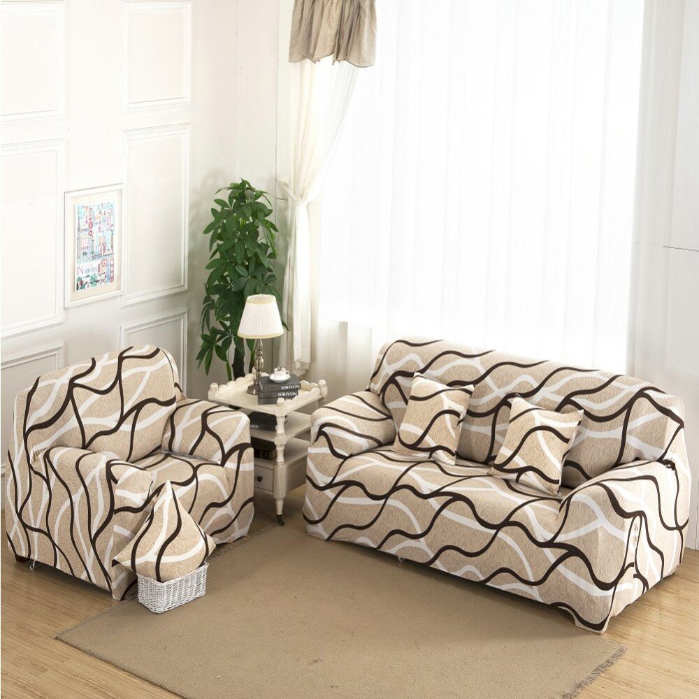 Universal Sofa Cover Flexible Stretch Big Elasticity Couch Cover Loveseat Sofa Funiture Cover Sofa Towel 1/2/3-seater19