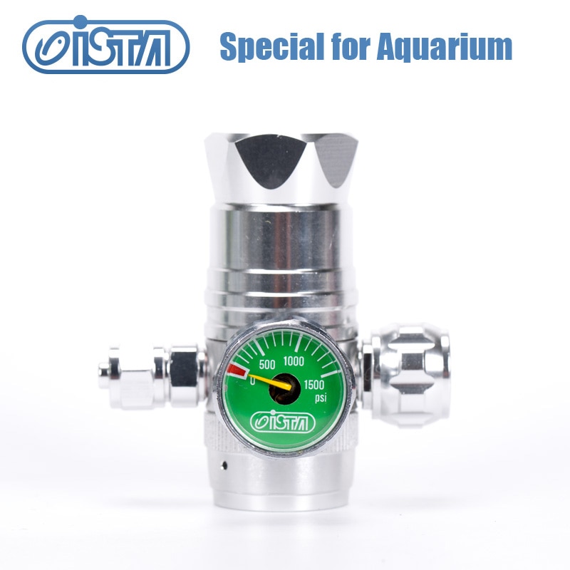 Ista  co2 enkel regulator mini nano jis  m22-14 w21.8 110v 220v magnetisk magnetventil akvarium vannplante fisketank