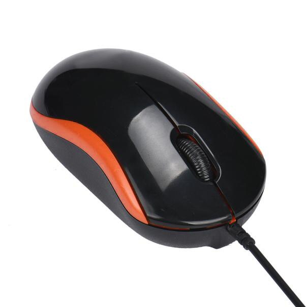 Optical USB LED Wired Game Mouse Office Mice For PC Laptop Computer 6A30
