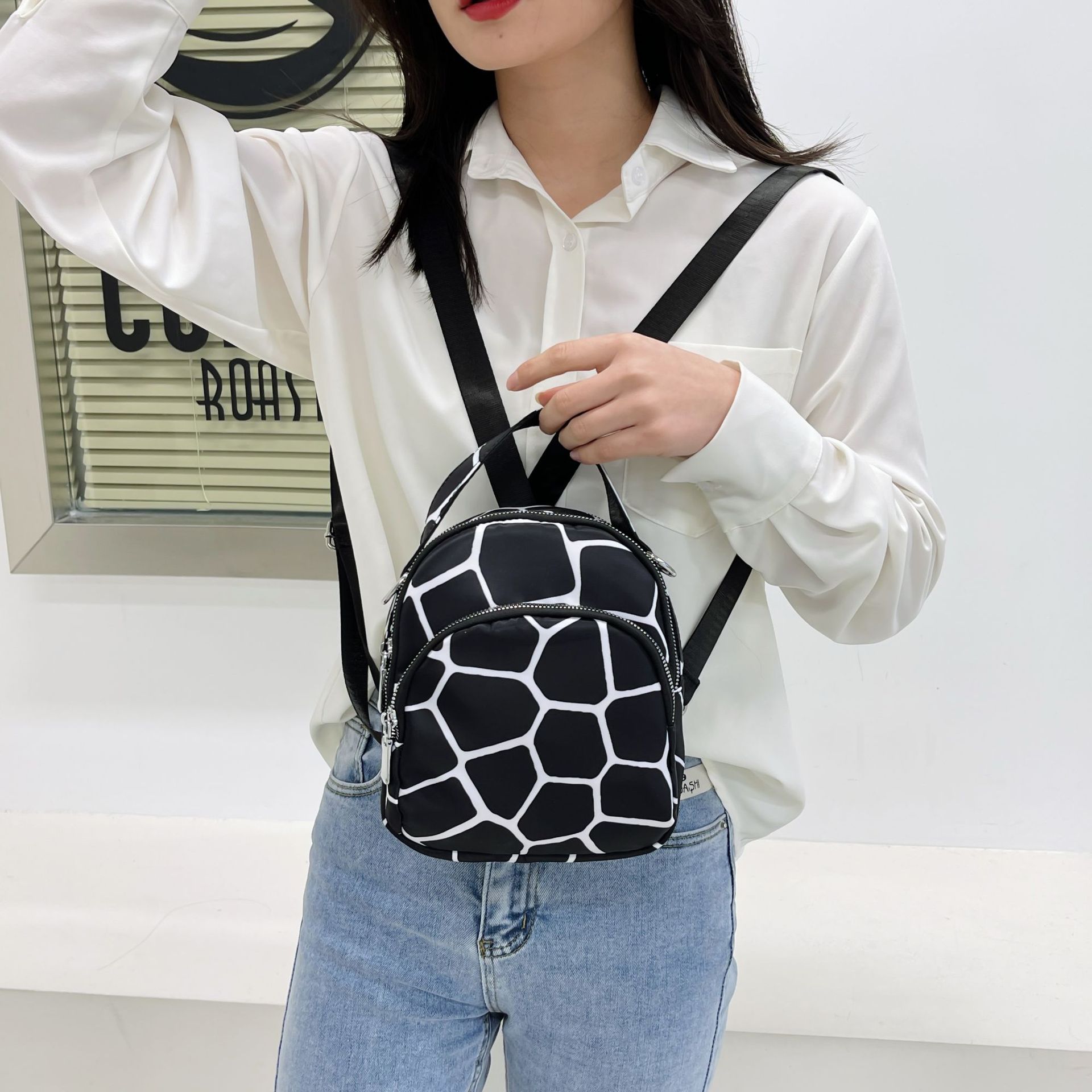 2022 nuova borsa alla moda borsa a tracolla borsa a tracolla da donna borsa da donna moda all-match zaino in tessuto oxford zaini conchiglia