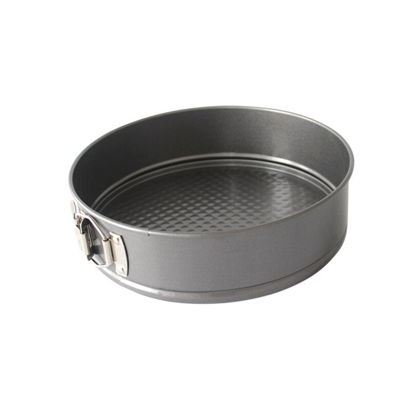 Panelas de cozimento antiaderente de aço carbono bolos moldes bandeja de metal redondo bolo assadeira removível fundo bakeware ferramentas de cozimento de bolo